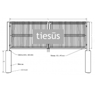 Varstomi vartai (segmento užpildu)